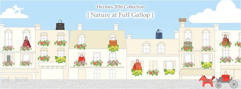 Hermes 2016 Collection　[Nature at Full Gallop]
