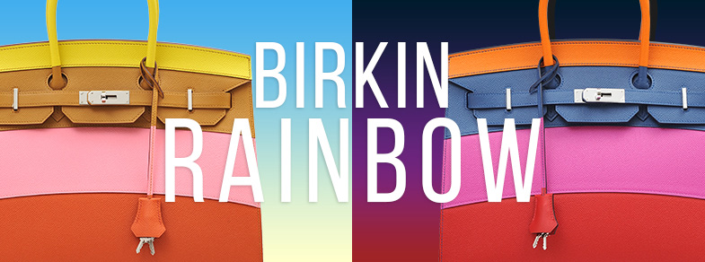 Birkin Rainbow, a premium model which paints multicolored array