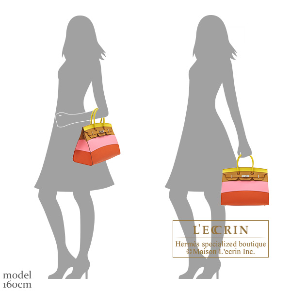 Hermès Birkin Limited Edition 35 Lime/Sesame/Rose Confetti Rainbow
