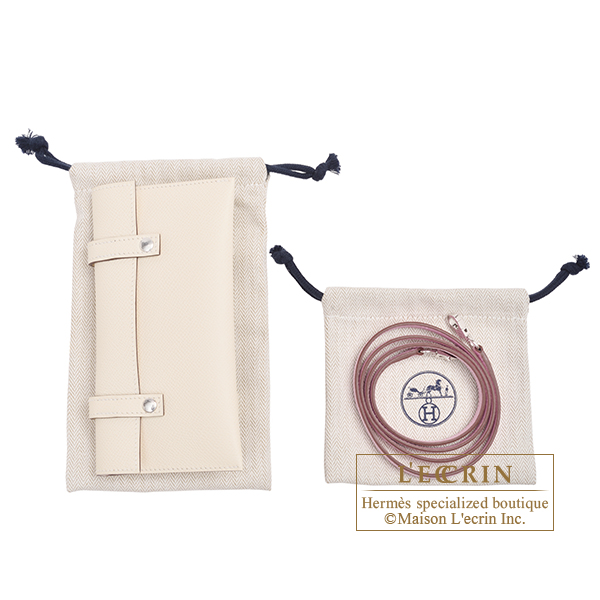 Hermes　Kelly Dole Picto bag　Mauve sylvestre/Chai/Lime/Nata　Epsom leather　Silver hardware
