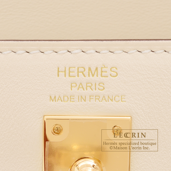 Hermes　Kelly Colormatic bag 25　Retourne　Nata/Cuivre/Lime/Mauve sylvestre/Blue brume　Swift leather　Gold hardware