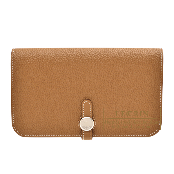 Hermes　Dogon GM　Gold　Togo leather　Silver hardware