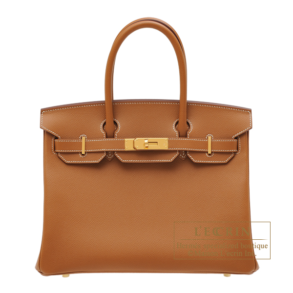 Hermes　Birkin bag 30　Gold　Epsom leather　Gold hardware