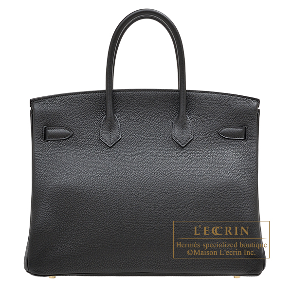 Hermes birkin bag 35 togo best sale black