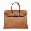 Hermes　Birkin bag 35　Gold　Epsom leather　Silver hardware