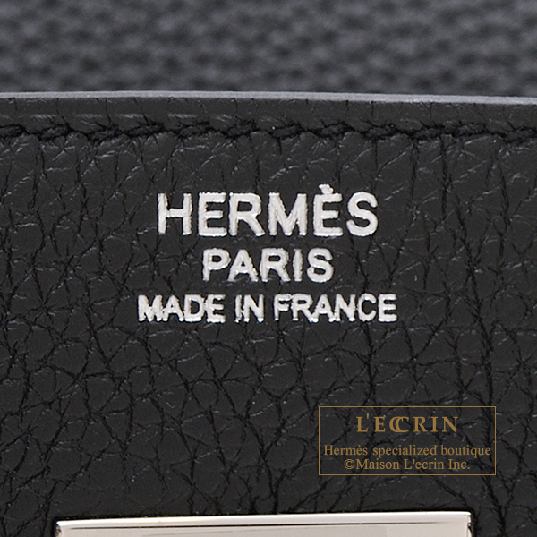 HERMES Togo BIRKIN 30 Black 1261344