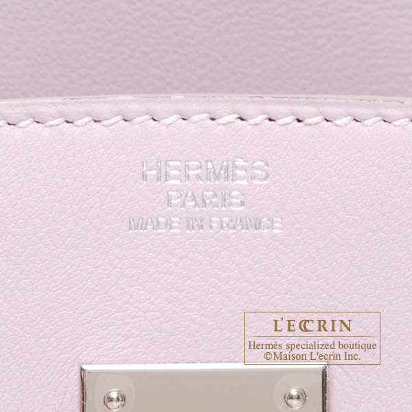 Hermès Rose Dragee Swift Leather Birkin 30cm Phw in Pink