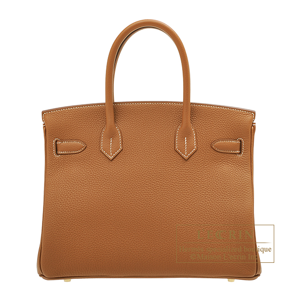 Hermes　Birkin bag 30　Gold　Togo leather　Gold hardware