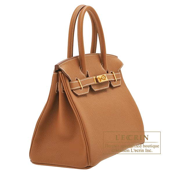 Hermes Birkin bag 30 Gold Togo leather Gold hardware | L&#39;ecrin Boutique Singapore