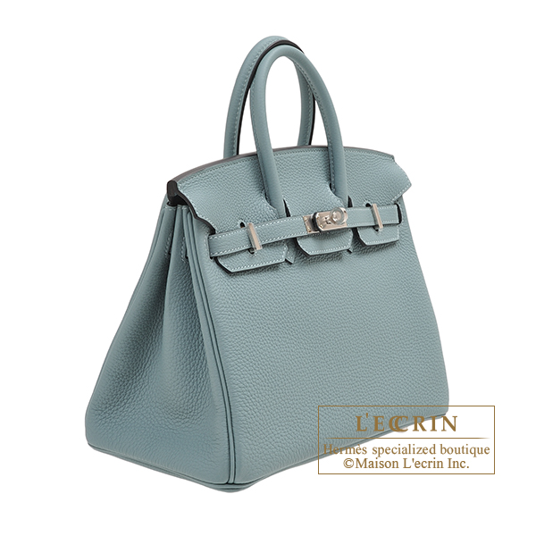 Hermes New Birkin 25 Handbag B: 2023 Silver hardware Togo leather Grim –  Paradise vintage