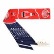 Hermes　Twilly　Les flacons bandana　Marine/　Rouge/White　Silk