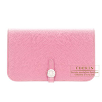 Hermes　Dogon GM　Pink　Togo leather　Silver hardware