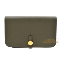 Hermes　Dogon GM　Canopee　Togo leather　Gold hardware