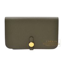 Hermes　Dogon GM　Canopee　Togo leather　Gold hardware