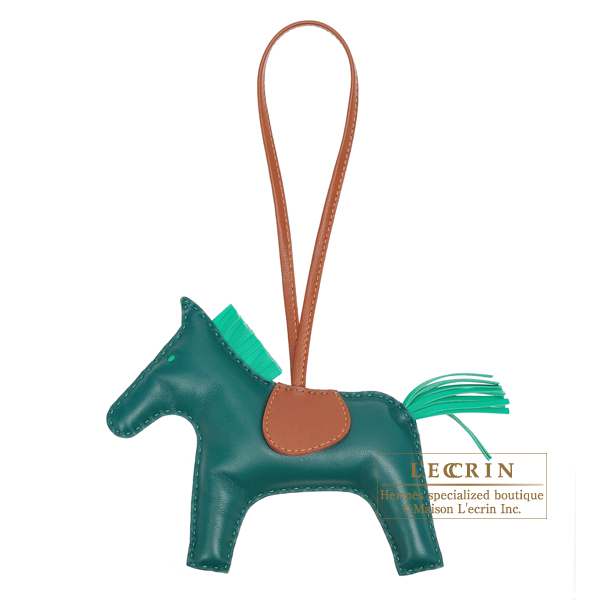 Hermes　Rodeo charm GM　Malachite/Menthe　Agneau