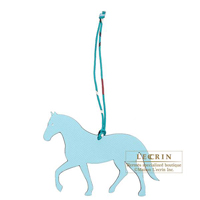 Hermes　Petit H GM　Horse　Blue/Navy　Calf/Silk