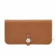 Hermes　Dogon Long　Gold　Togo leather　Silver hardware