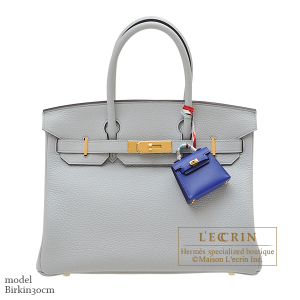 Hermes Kelly Twilly Blue electric Tadelakt leather/ Silk Gold hardware