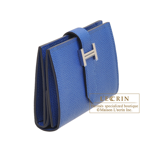 Hermes wallet blue 2025
