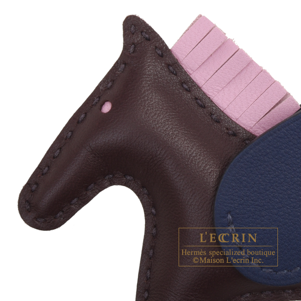 Hermes Rodeo Pegasus Size PM RougeSellier/Blue Saphir/Mauve Sylvestre Lambskin