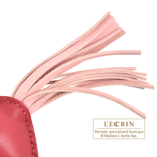 Garden party bag Hermes Pink Sakura Rodeo charm