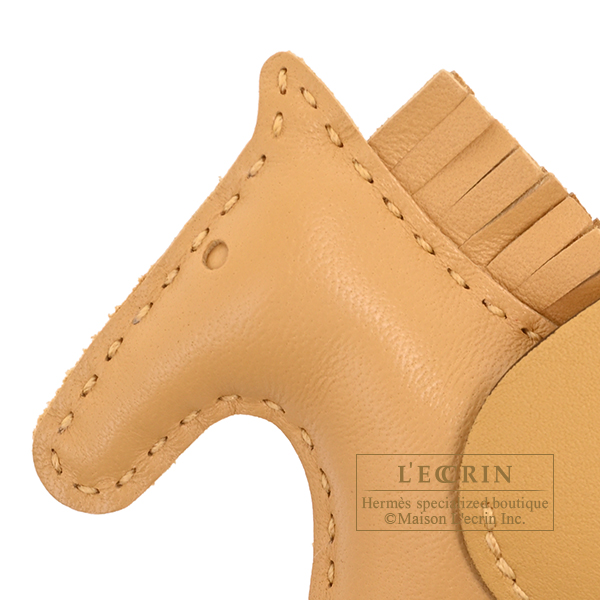 Hermes Rodeo charm Pegasus PM Paille Agneau/Swift leather