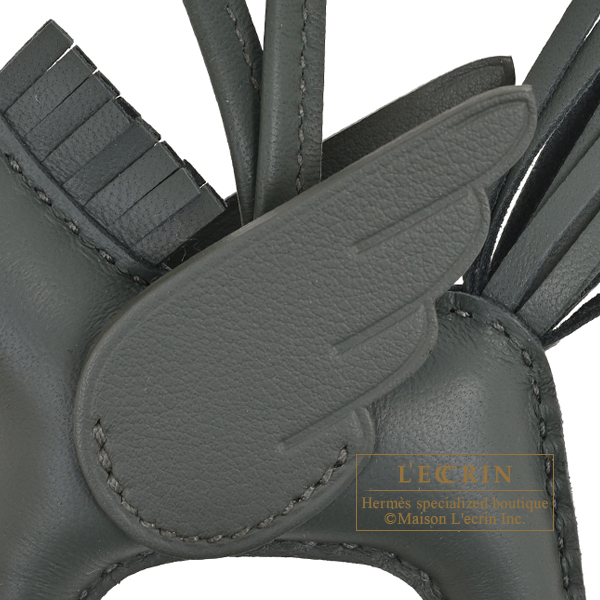 Hermes Rodeo charm Pegasus PM Vert mangrove Agneau/Swift leather