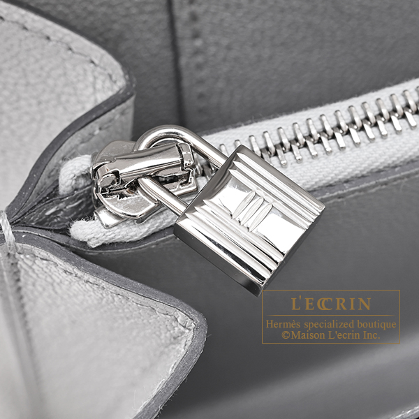 Hermes Kelly Long To Go Argent Chevre chamkila goatskin Silver hardware