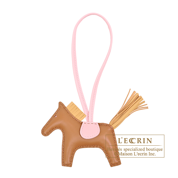 Hermes　Rodeo charm PM　Gold/Paille　Agneau