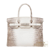 Hermes　Birkin bag 30　Himalaya　Matt niloticus crocodile skin　Silver hardware