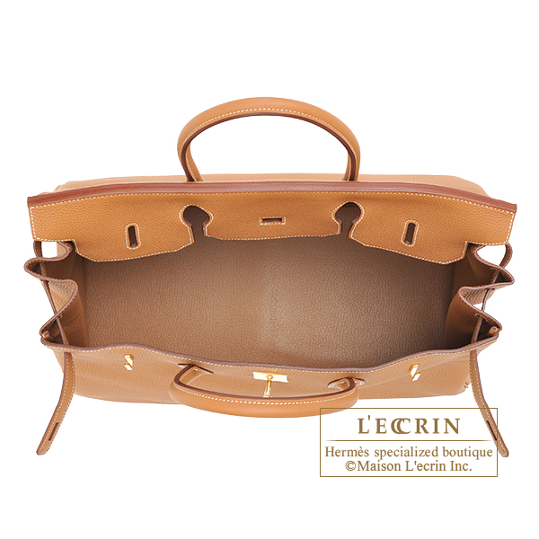 Hermes Birkin bag 40 Gold Togo leather Gold hardware