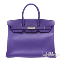 Hermes　Birkin bag 35　Crocus　Epsom leather　Silver hardware