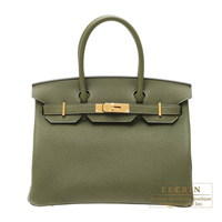 Hermes　Birkin bag 30　Canopee　Togo leather　Gold hardware