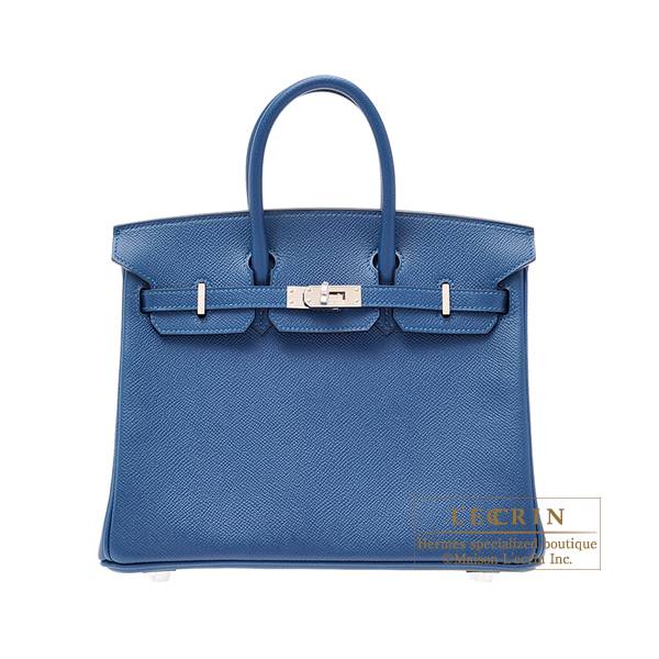 A LIMITED EDITION BLEU ÉLECTRIQUE & BLEU THALASSA EPSOM LEATHER