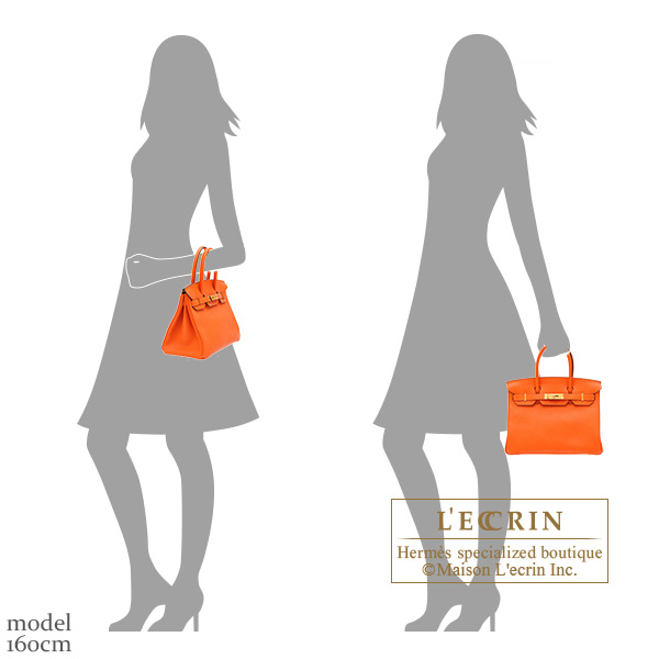 Hermès Birkin 30 Feu Orange Bag