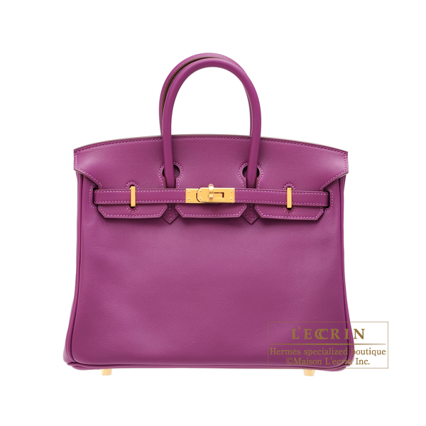 Hermes Birkin Bag 25cm Gold Swift Gold Hardware