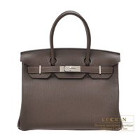 Hermes　Birkin bag 30　Ecorce　Togo leather　Silver hardware