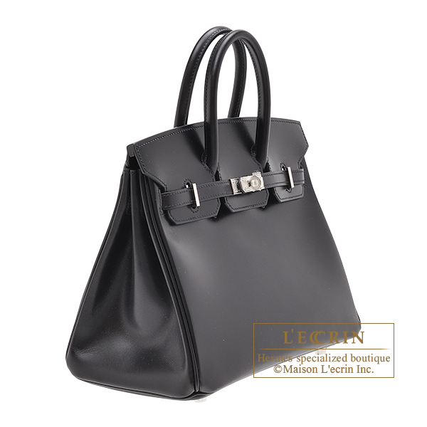Hermes Birkin 35 Bag So Black Box Leather Limited Edition Very