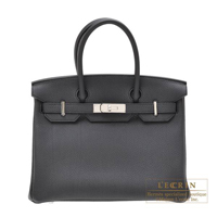 Hermes　Birkin bag 30　Plomb　Togo leather　Silver hardware