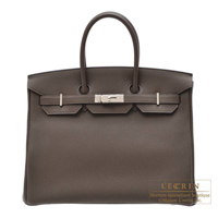 Hermes　Birkin bag 35　Ecorce　Togo leather　Silver hardware