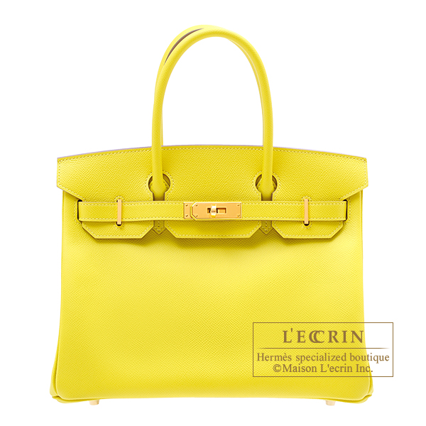 Hermes Birkin Epsom 30 Gold in Epsom with Gold - US