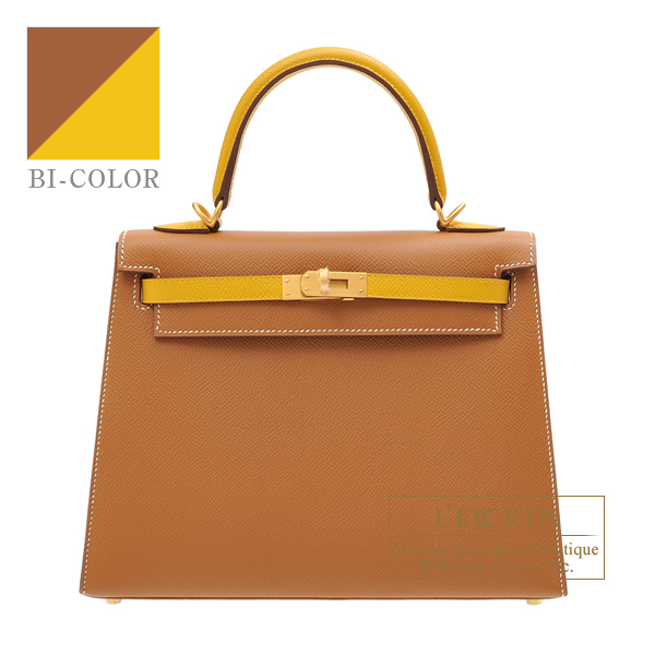 nagitaslavina using #Hermes kelly 25 sellier jaune ambre epsom leather with  gold hardware ——————————————————————————— R