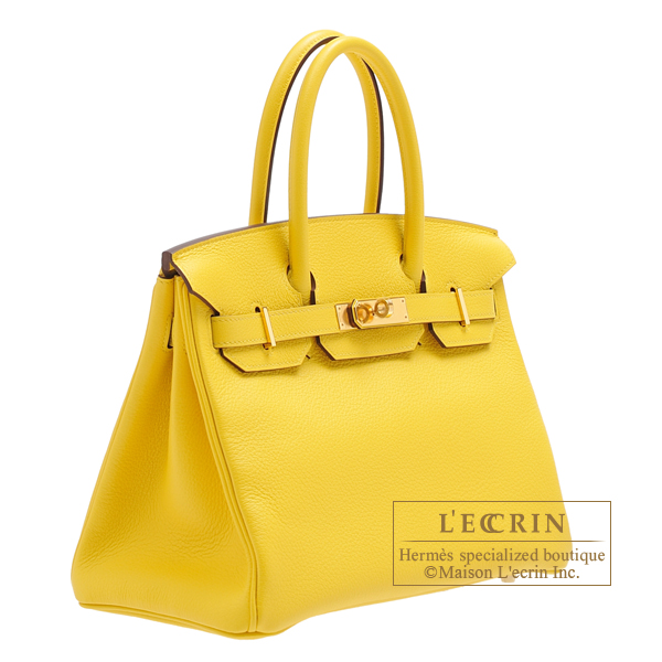 hermes yellow purse