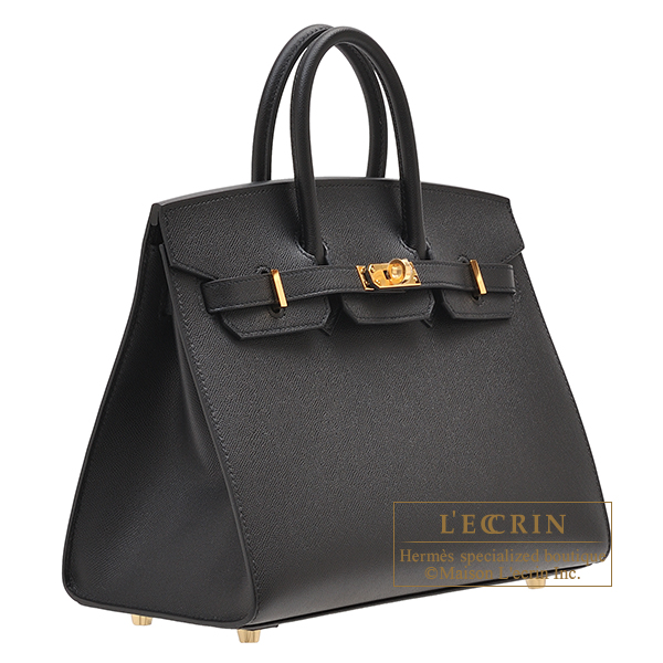 Hermes Birkin Sellier bag 25 Chai Madame leather Gold hardware