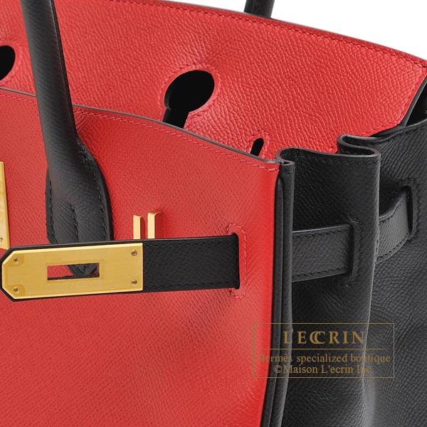 Hermes Birkin 30 Bag Rouge Casaque Gold Hardware Epsom Leather