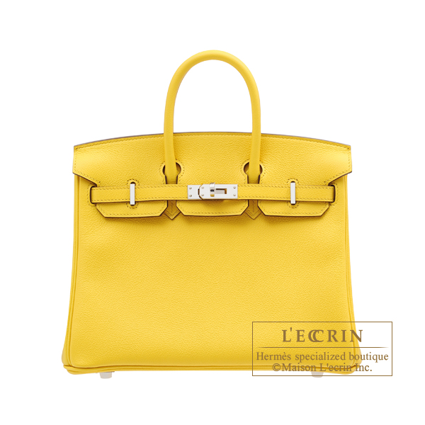 Hermes Jaune De Naples - 19 For Sale on 1stDibs