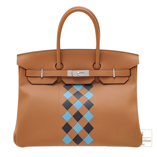 Hermes Birkin 30 Bag Blue du Nord Gold Hardware Epsom Leather