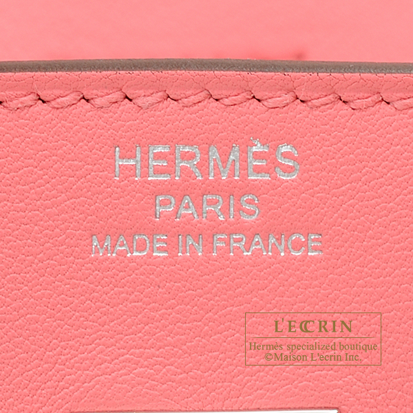 Hermes Birkin 25 Rose d'ete Swift PHW - ASC1015 – LuxuryPromise