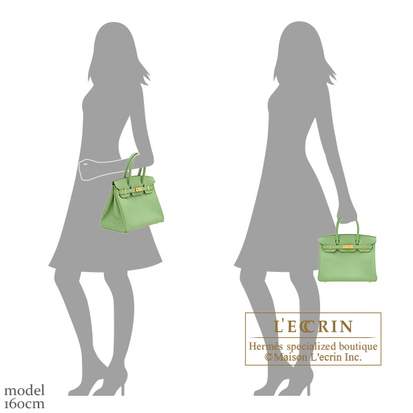 Hermes Birkin 30 Vert Criquet Epsom Gold Hardware – Madison Avenue Couture