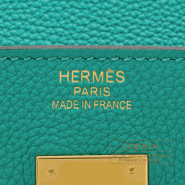 Hermès Vert Veronese Togo Birkin 40 PHW, myGemma, NL